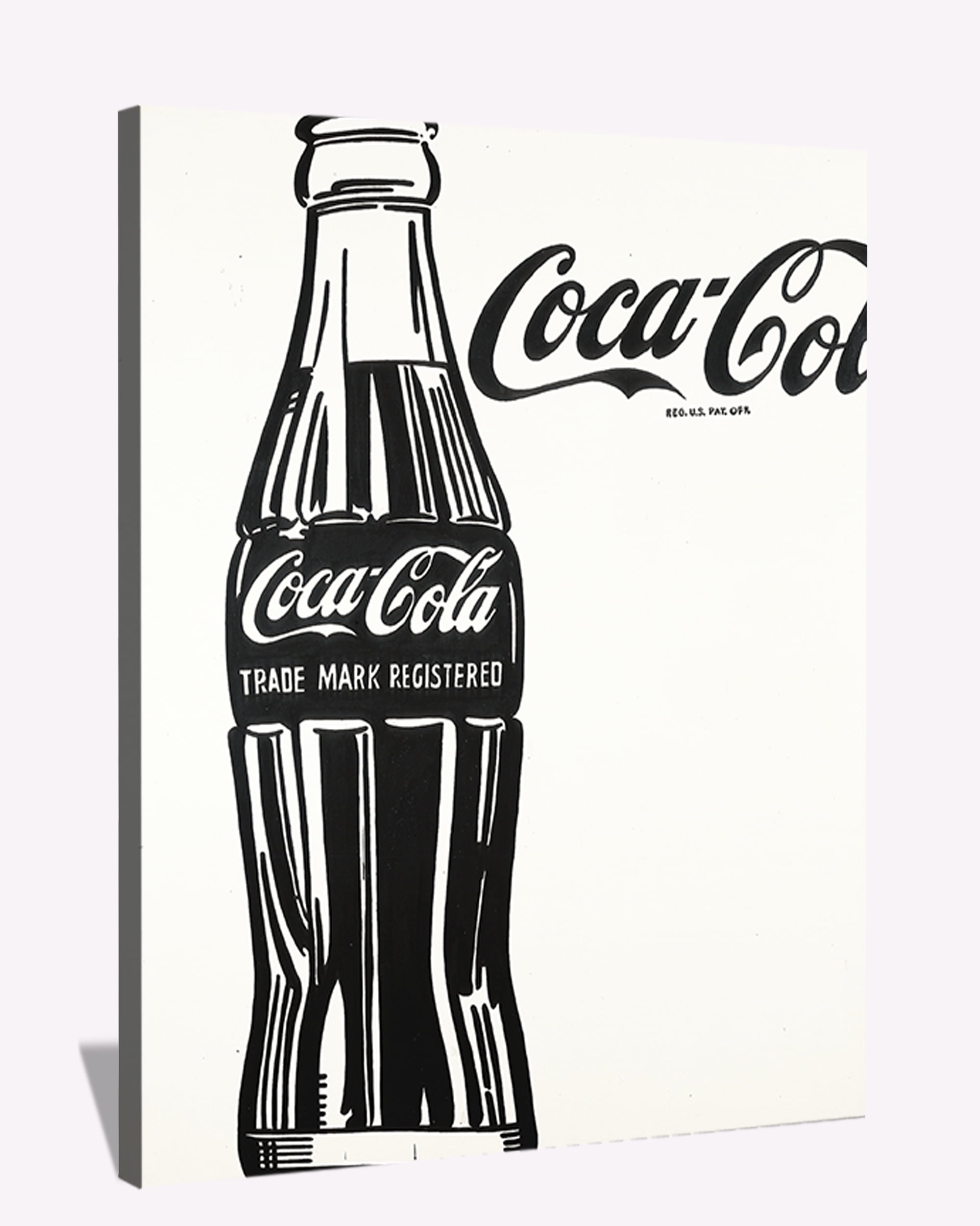 Andy Warhol Paintings Warhol Pop Art Coca Cola Framed Wall Art For