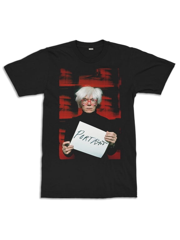 Andy Warhol Portrait T-Shirt, Men's Women's Sizes (wtb-021)