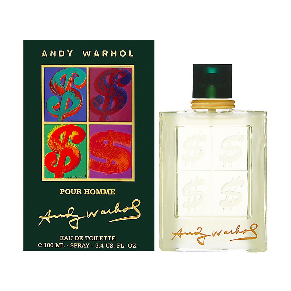 Andy Warhol Pour Homme by Andy Warhol for Men EDT Cologne Spray 3.4 oz. New in Box
