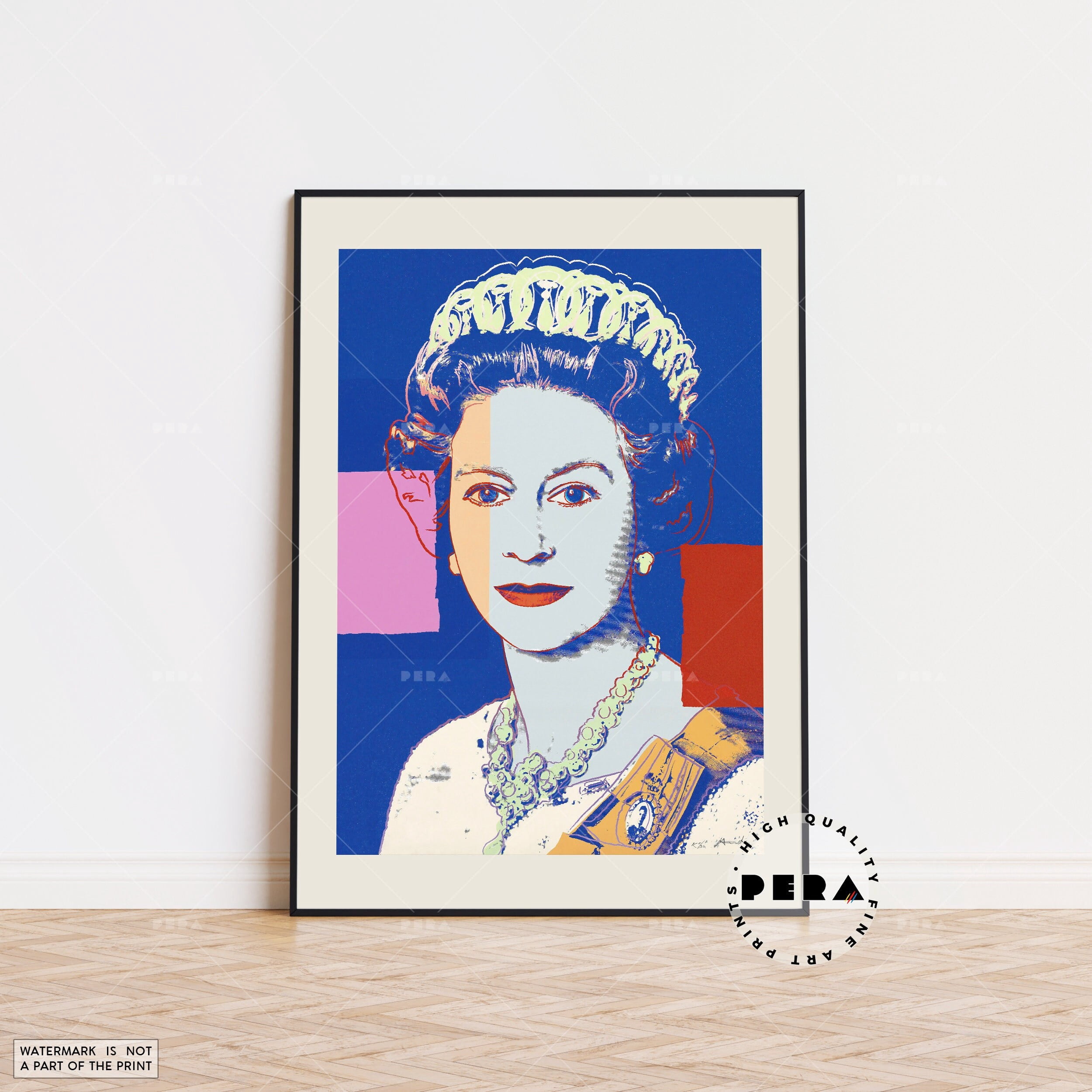 Andy Warhol, Queen Elizabeth II 1985, Andy Warhol Print, Pop Art, Retro ...