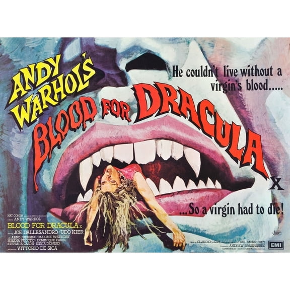 Andy Warhol'S Young Dracula Movie Poster Masterprint