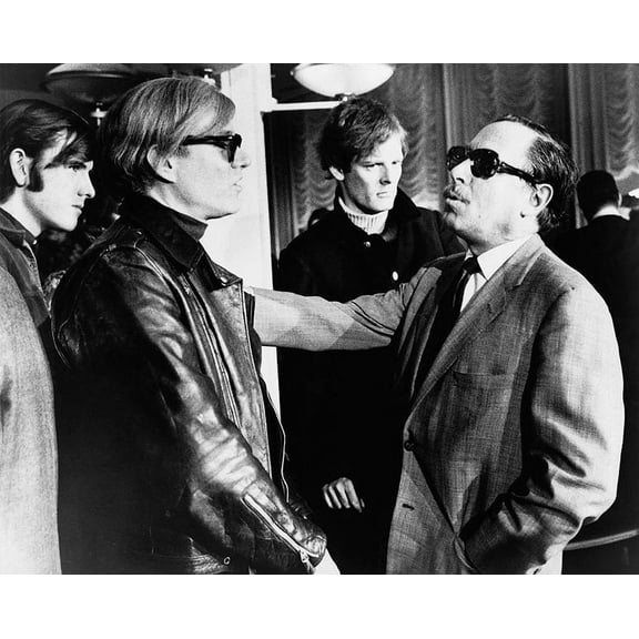 Andy Warhol & Tennessee Williams S.S. France - 12x18 Inch Laminated Poster - Stunning Detail and Bold Colors