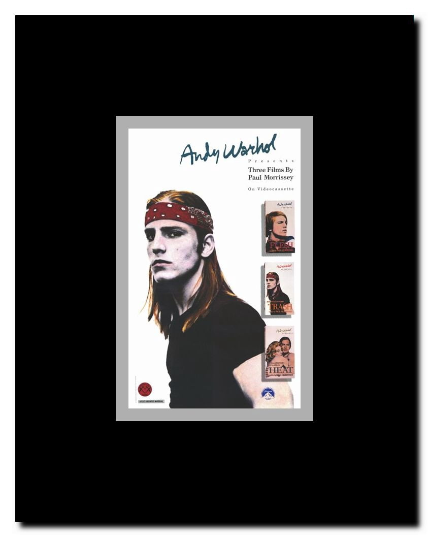 Andy Warhol's Flesh Framed Movie Poster
