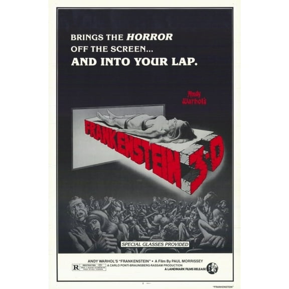 Andy Warhol's Frankenstein Movie Poster (11 x 17)