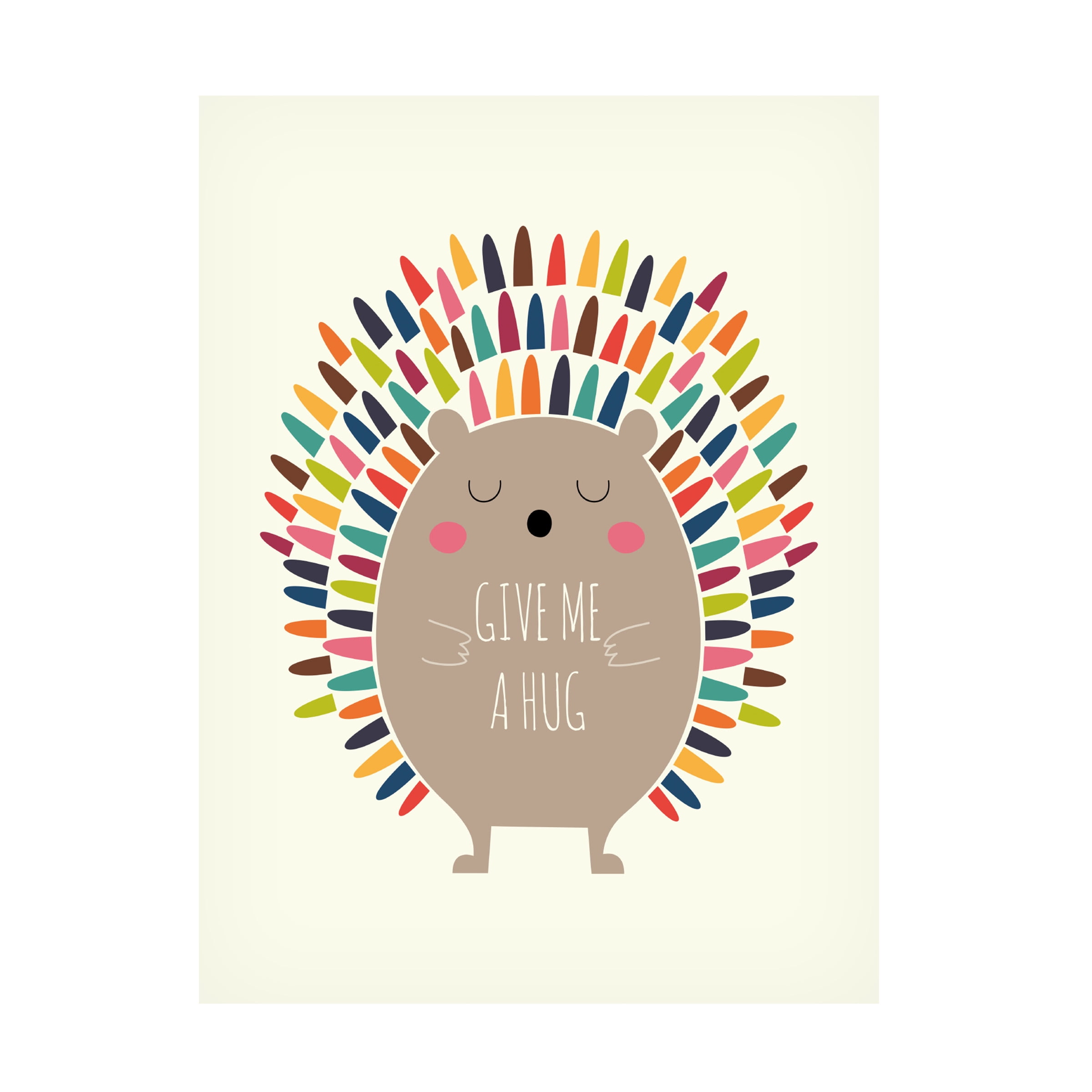 Andy Westface 'Give Me A Hug' Canvas Art