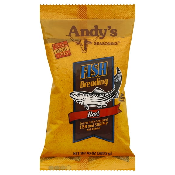 Andy's Breading Fish Red 10 oz (Pack Of 12)