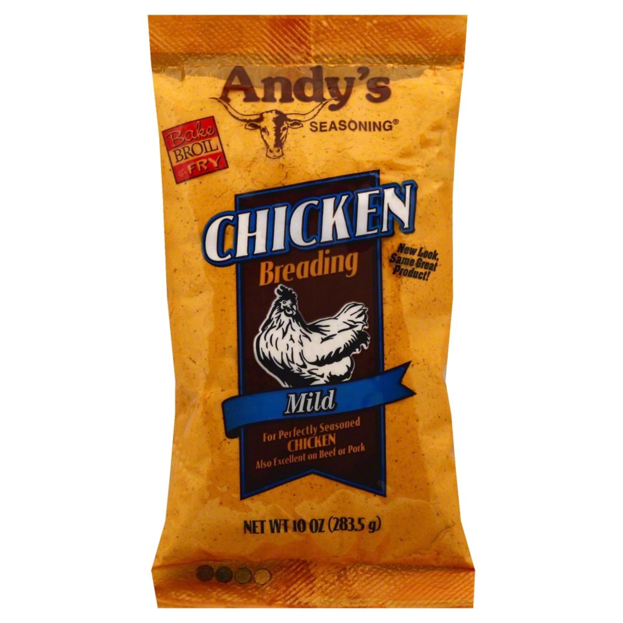 Andy's Mild Chicken Breading Mix, 10 Ounce