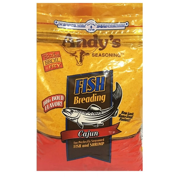Andy's Seasoning Fish Breading Cajun 5 Lbs C10