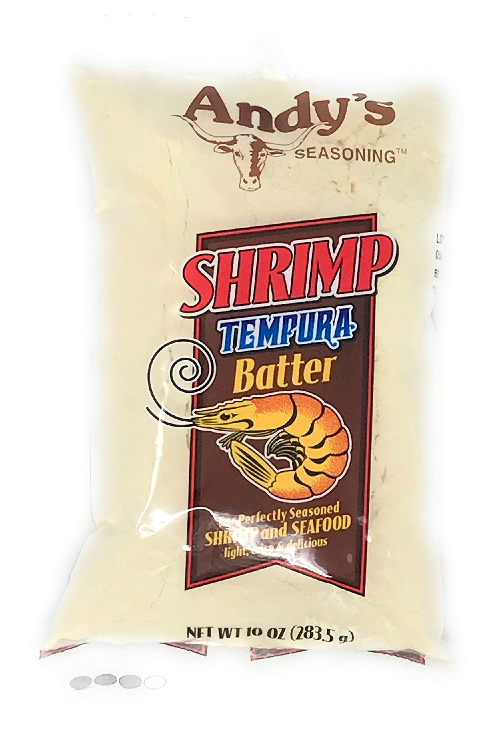 Andy’s Seasoning Shrimp DHF10 Tempura Batter 10 Oz/283.5 G