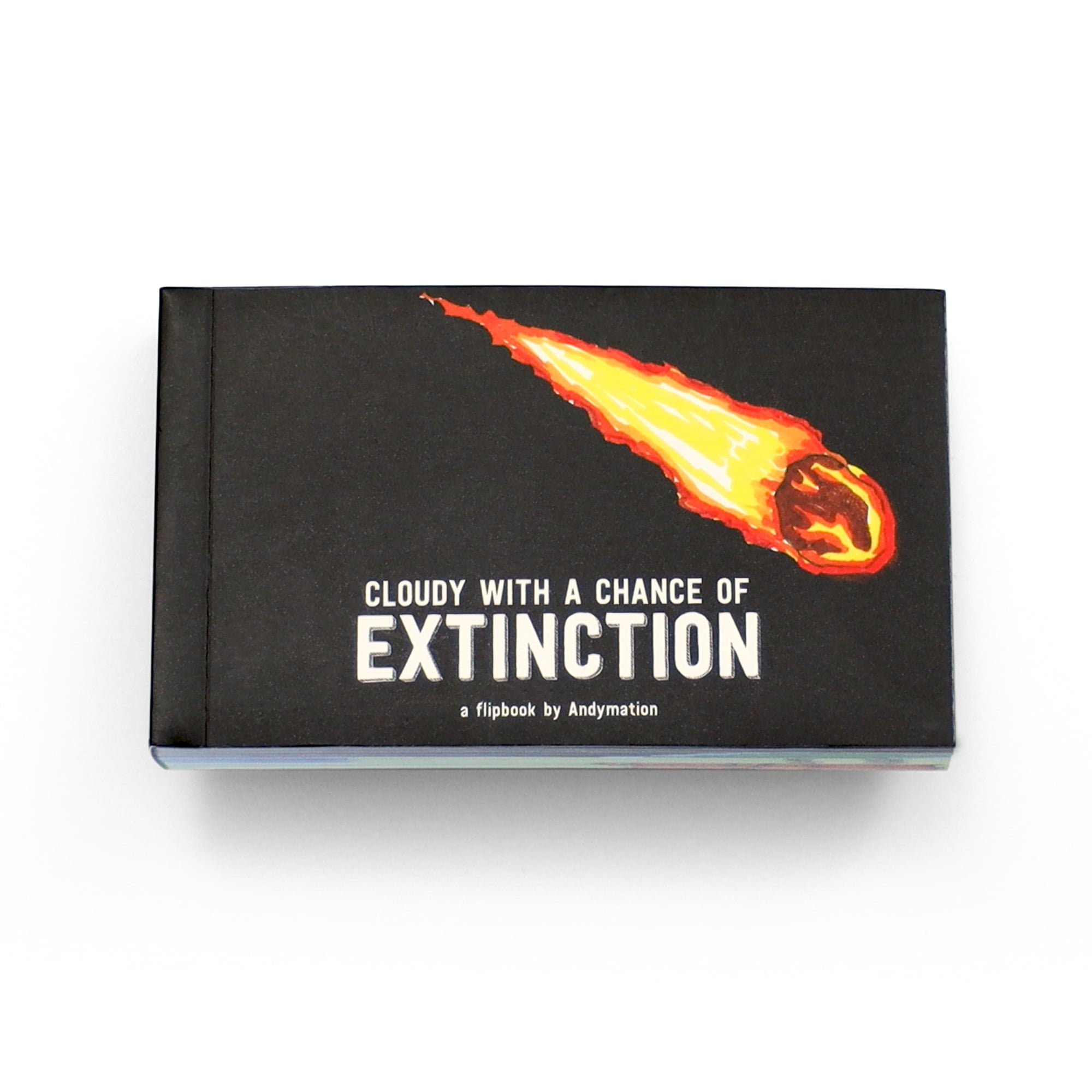 Andymation Meteor printed flipbook