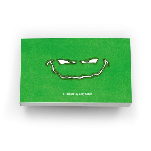 Andymation Slime printed flipbook