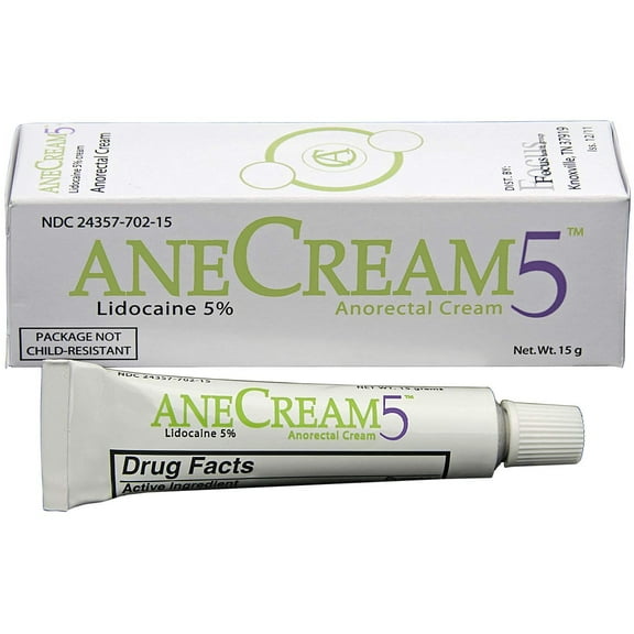 AneCream5 Anorectal Cream, 15 g