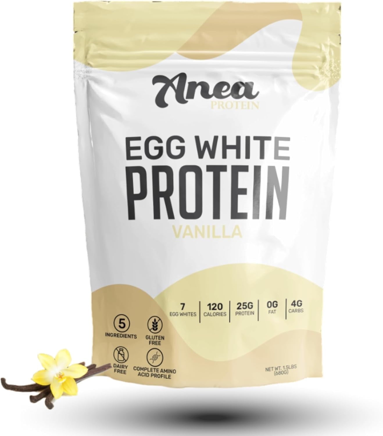 Anea Egg White Protein Powder 25g Protein Dairy Free Gluten