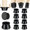 thumbnail image 1 of Aneaseit Chair Leg Floor Protectors - 32 pcs Gray - Felt Bottom Silicone Pads for Hardwood Floors & Furniture Feet - Rubber Caps for Chairs - Medium, 1 of 6