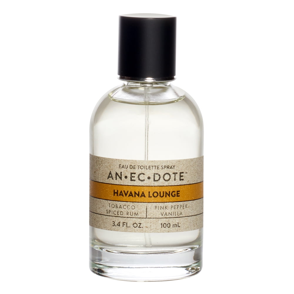 Anecdote Havana Lounge Eau de Toilette Spray, Unisex, 3.4 oz