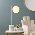 thumbnail image 1 of Anechdoche Table Lamp // Gold and White, 1 of 4
