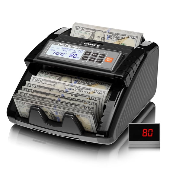 Aneken Money Counter Machine with Counterfeit Detection - 1000 Notes ...
