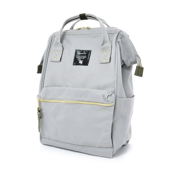 Anello Official Japan Light Grey Unisex Fashion Backpack Rucksack Diaper Travel Bag AT-B0193A-LGY