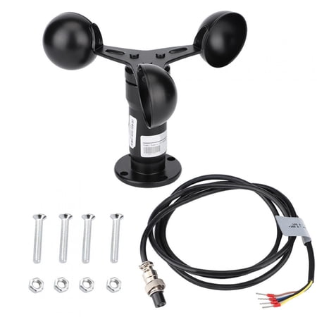 Anemometer Wind Sensor: Accurate, Durable, 360 Measurement, Weather Monitoring