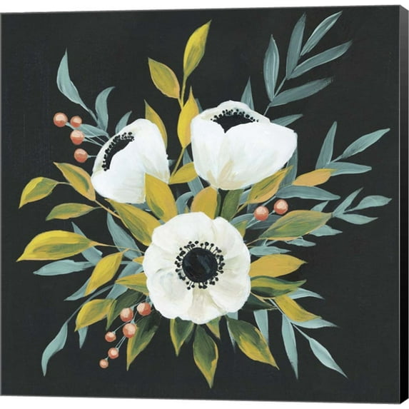 Anemone Posy I by Grace Popp, Canvas Wall Art, 12W x 12H