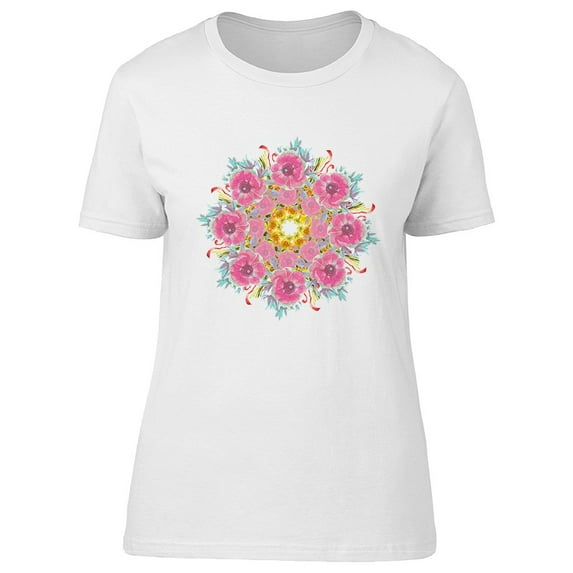 Anemone With Dandelion Flowers Tee Women's -Image by Shutterstock