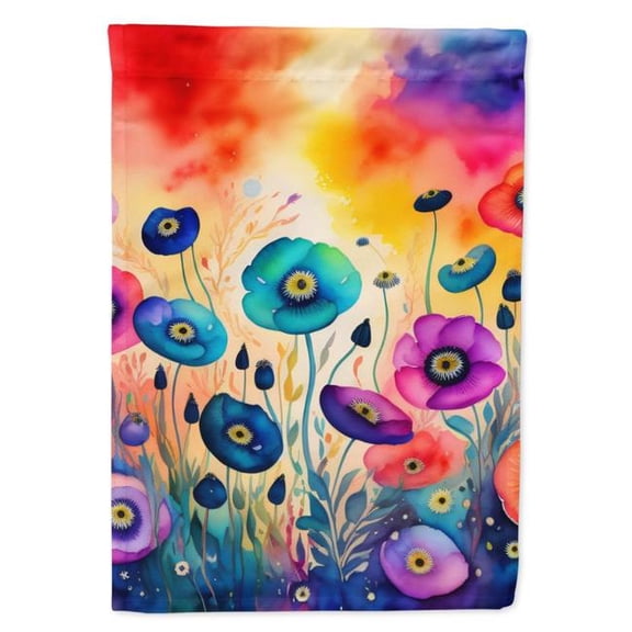 Anemones in Color Garden Flag