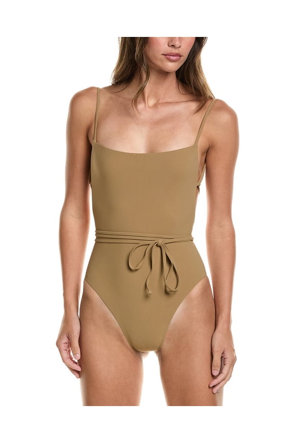 womens K.M. Tie One-Piece, xs
