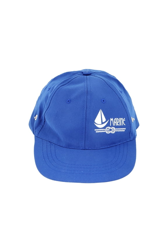 Marine Sailboat Trucker Hat Unisex Blue