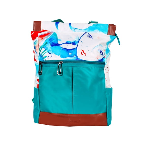 Anemoss Sailor Girl Laptop Backpack, Water-Resistant, 14 Inch Compatible Womens Backpack