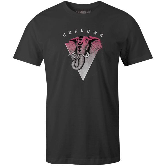 Anenberg, Unknown Classic American Made Mens Charcoal Crew Neck Tee Shirt