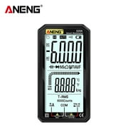 ANENG 4.7-Inch LCD Display AC/DC Digital Multimeter Ultraportable True-RMS Multimeter Auto-Ranging Multi Tester with Amp Volt Ohm Capacitance Continuity Temperature Frequency Diode Tests NCV