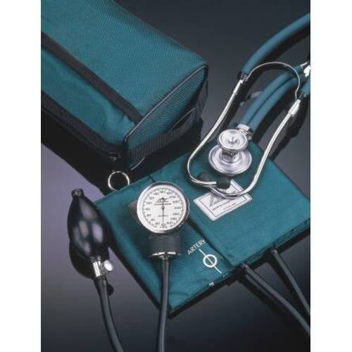 Aneroid Sphygmomanometer Pro's Combo II™ Pocket Style Hand Held 2-Tube Adult Size Arm