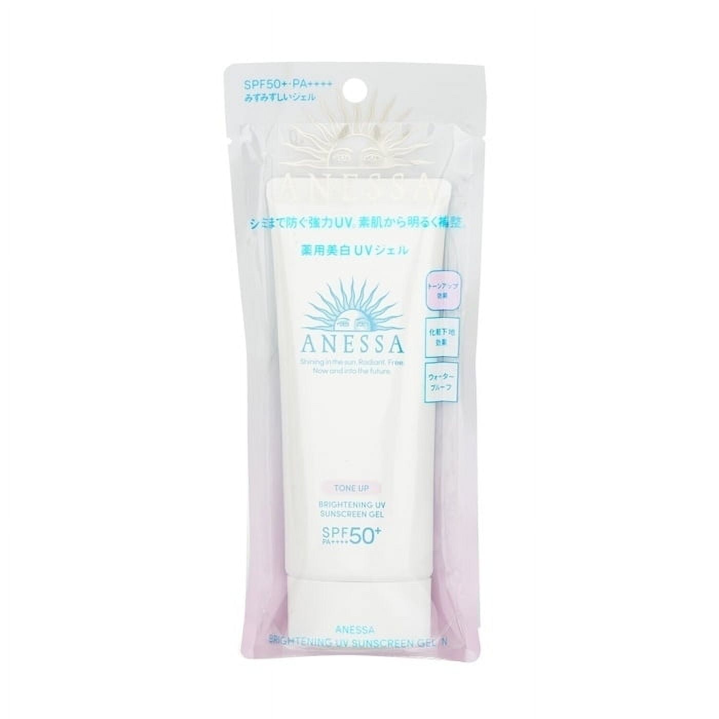 Anessa Tone Up Brightening UV Sunscreen Gel SPF50 90g/3oz