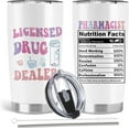 thumbnail image 1 of Anesthesia Gifts, Christmas Appreciation Graduation Gifts for Anesthesiologist, 20oz Stainless Steel Tumbler with Lid Straw, 1 of 6