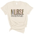 thumbnail image 1 of Anesthetist Nurse Leopard Print Shirt Unisex X-Small Natural, 1 of 5