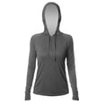 thumbnail image 1 of Anetik Womens Flight Tech Hoody M Charcoal heathered (WSFLTH8), 1 of 5