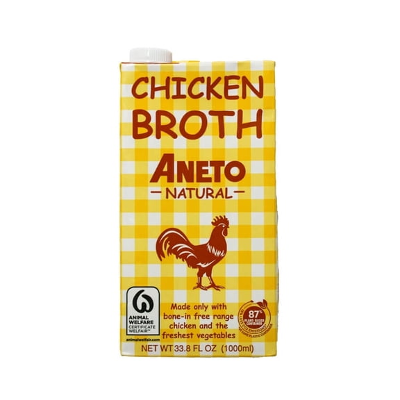 Aneto Chicken Broth 1 Lt - Pack Of 6