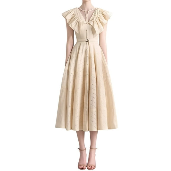 Anette womens  Midi Dress, 8