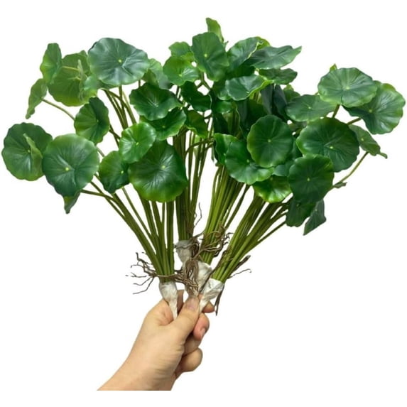 Anewi Artificial Lotus Leaf Marsh Pennywort Greenery Aesthetic House ...