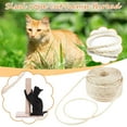 thumbnail image 1 of Anewi Natural Sisal Rope for Cat Tree Scratching Post Repair and Replacement, 4mm DIY Heavy Duty Hemp Twine for Cat Tower Mat Pet Toys and Crafts, 32.8-Feet, 1 of 9