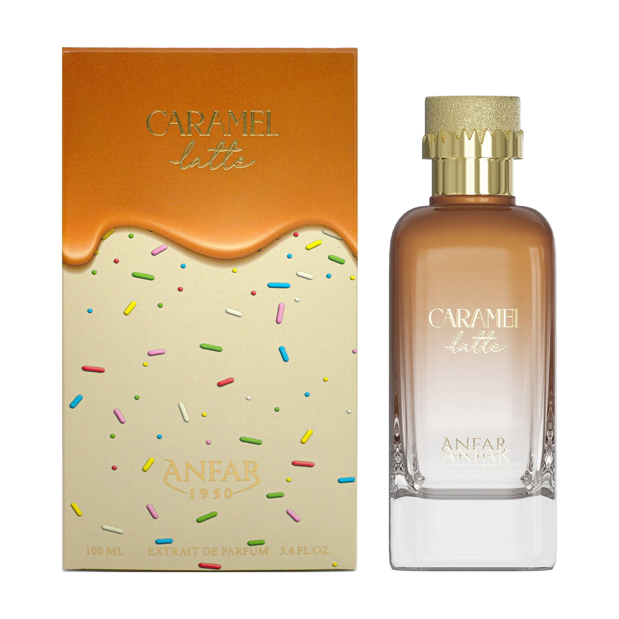 tobacco caramel perfume Fresh delicious scent Anfar Caramel Latte - Perfume