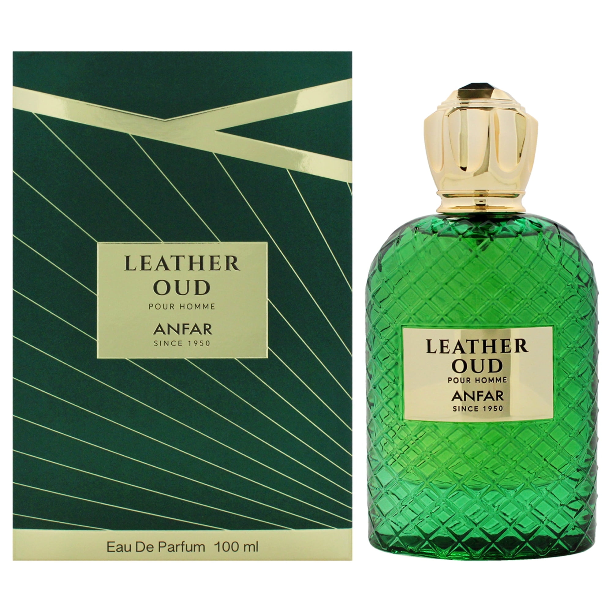 Leather Oud by Anfar, Cologne for Men, 3.4 oz