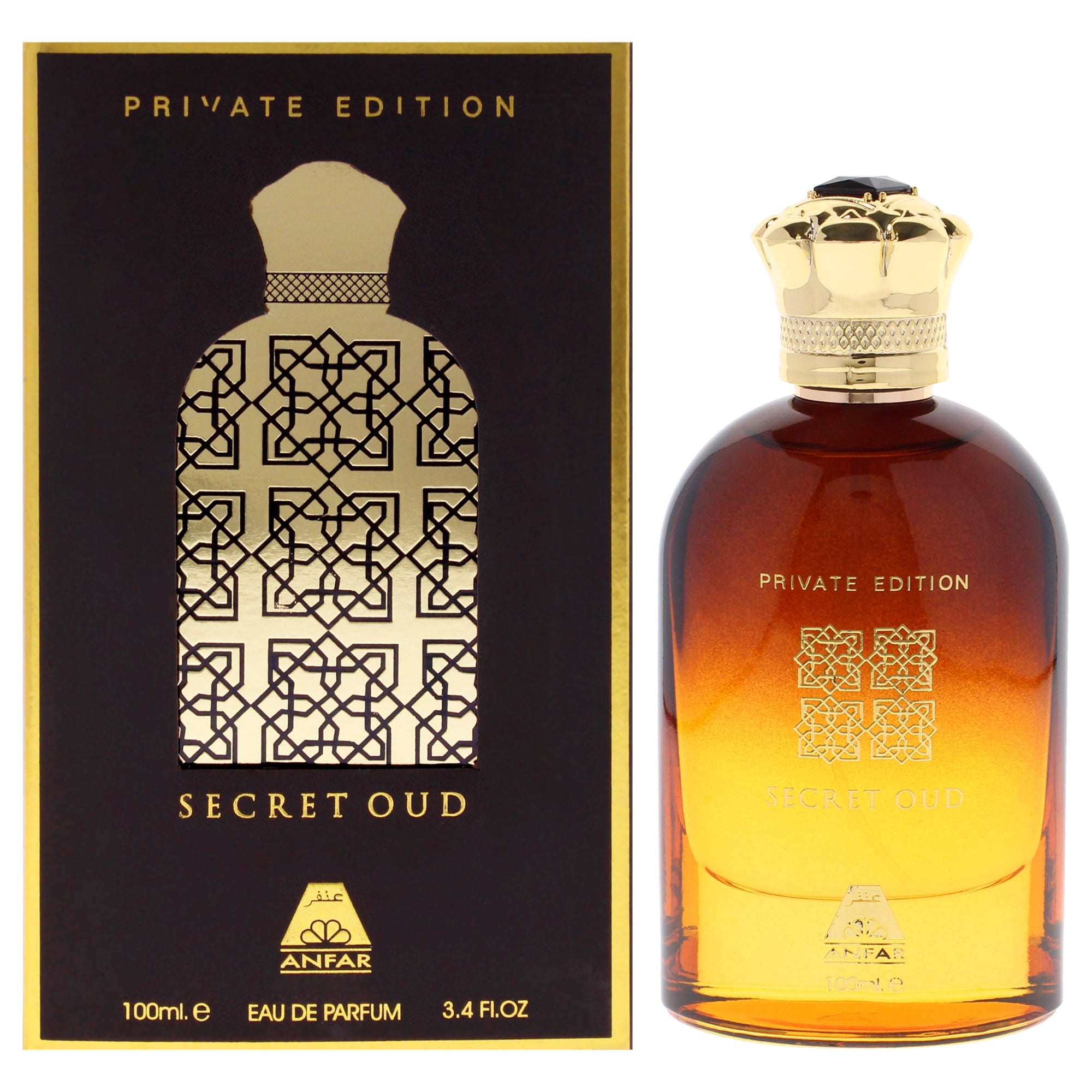 Private Edition - Secret Oud by Anfar, Cologne for Men, 3.4 oz