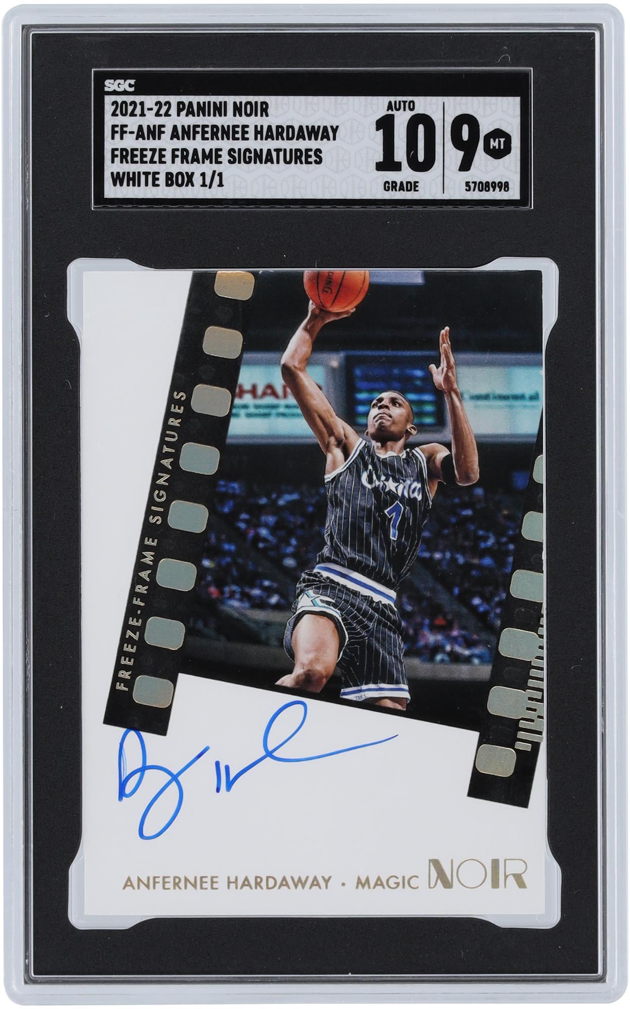 Anfernee Hardaway 2020-21 Select Selective Swatches Purple