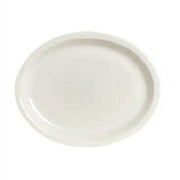 Anfora A400P207 Polar White 9.75 Narrow Rim Platter - 12 / CS