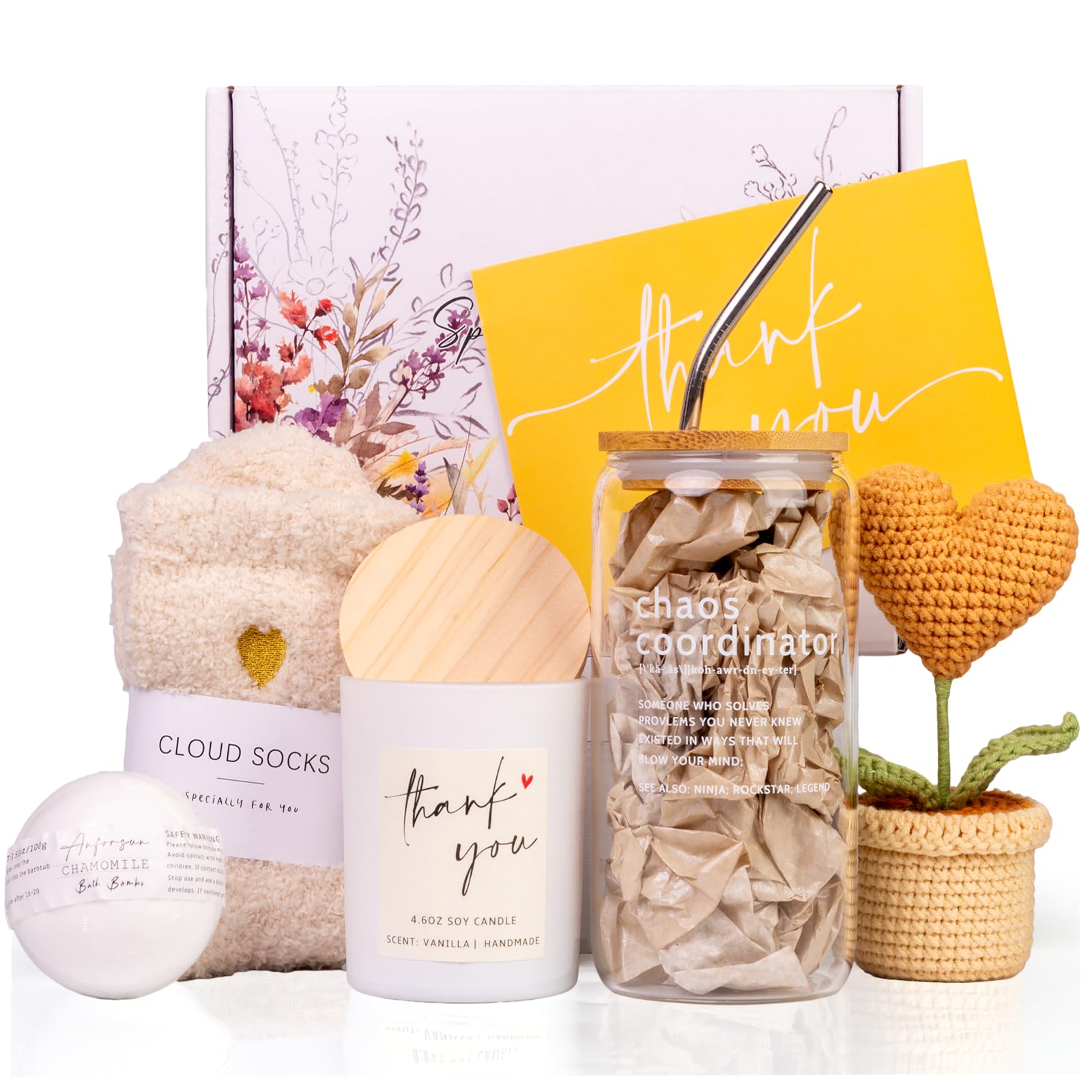 Anforsun Thank You Gifts for Women, Employee Appreciation Chaos ...