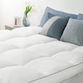 thumbnail image 1 of Ang Qi Twin Size Mattress Topper Pillow Top Mattress Pad, Hotel Quality Down Alternative with 12-21Inch Deep Pocket, 1 of 7