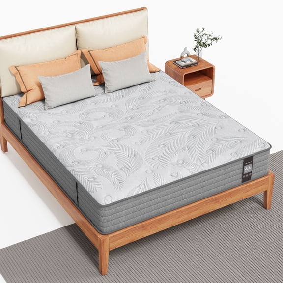 JYYA88BB 12 Inch Memory Foam Innerspring Hybrid Mattress in a Box,Twin-XL