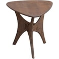 thumbnail image 1 of AngLink Accent Tables - Wood Side Table - Pecan, Mid-Century Modern Style End Tables - 1 Piece Small Tables For Living Room, 1 of 14