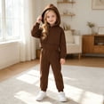 thumbnail image 1 of Angala 2 Piece Outfits For Girls Long Sleeve Hoodie Sweatshirt With Jogger Set Girls Autumn Daily Wear Clothes, 1 of 9